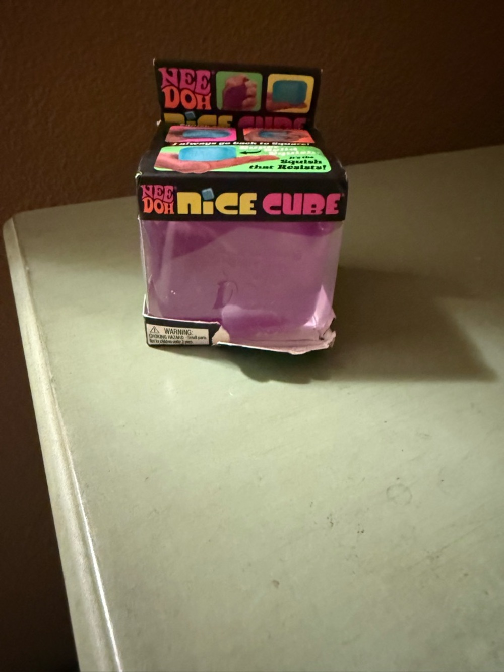 Authentic Needoh Nice Cube Purple